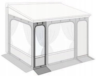 08364H01- - Панель передня стіна FIAMMA PRIVACY ROOM 150 см