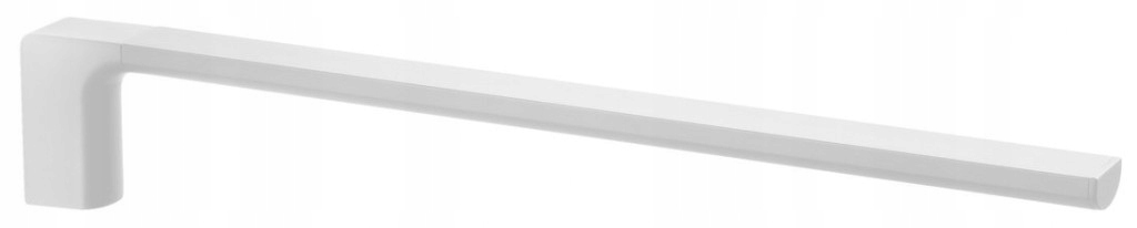 Pirenei pevný držiak na uterák 410, biela matná (PI2202) /sm/