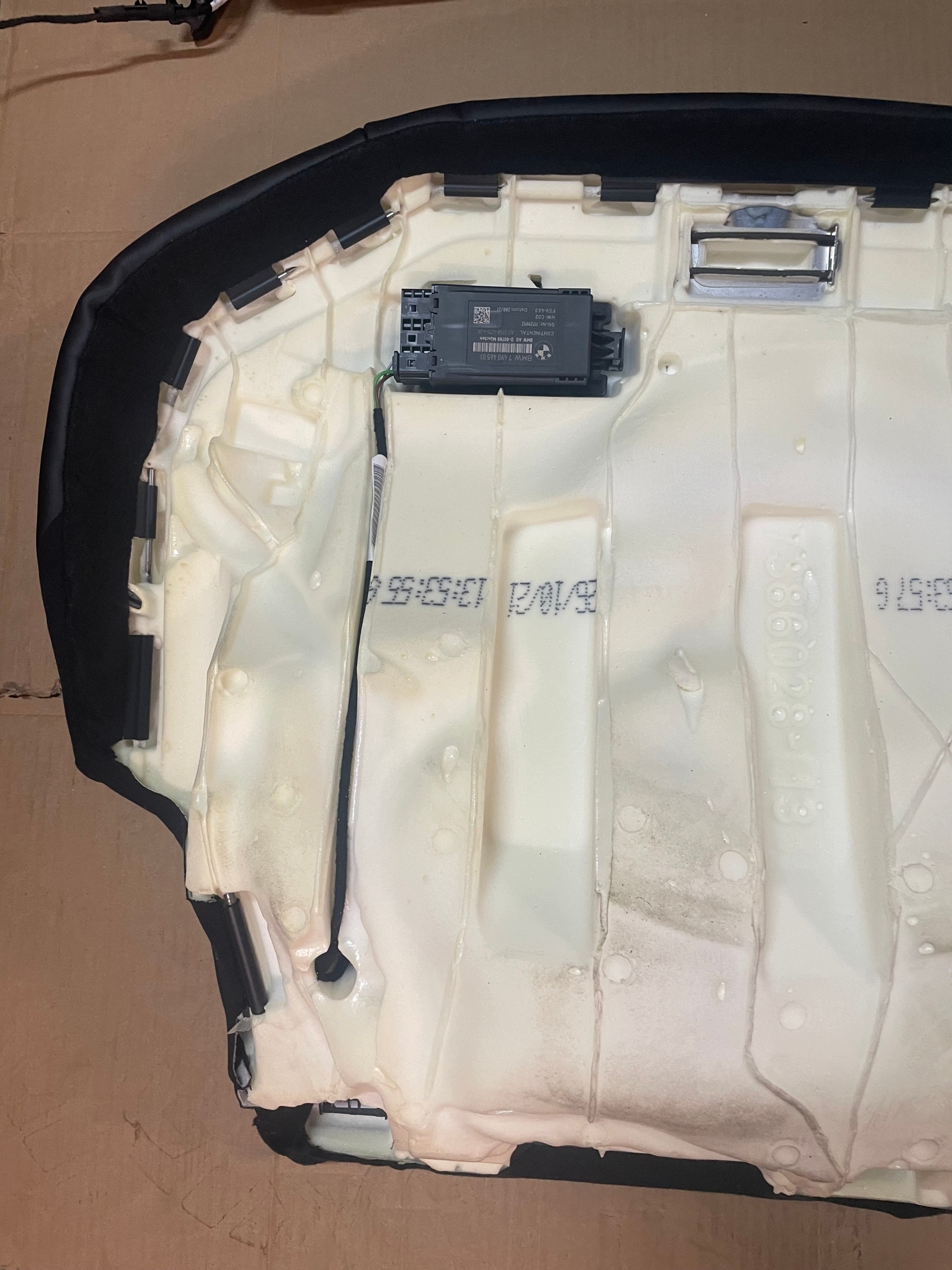 Sitz heck GRZANA Leder NAPPA BMW 5 G30 LCI