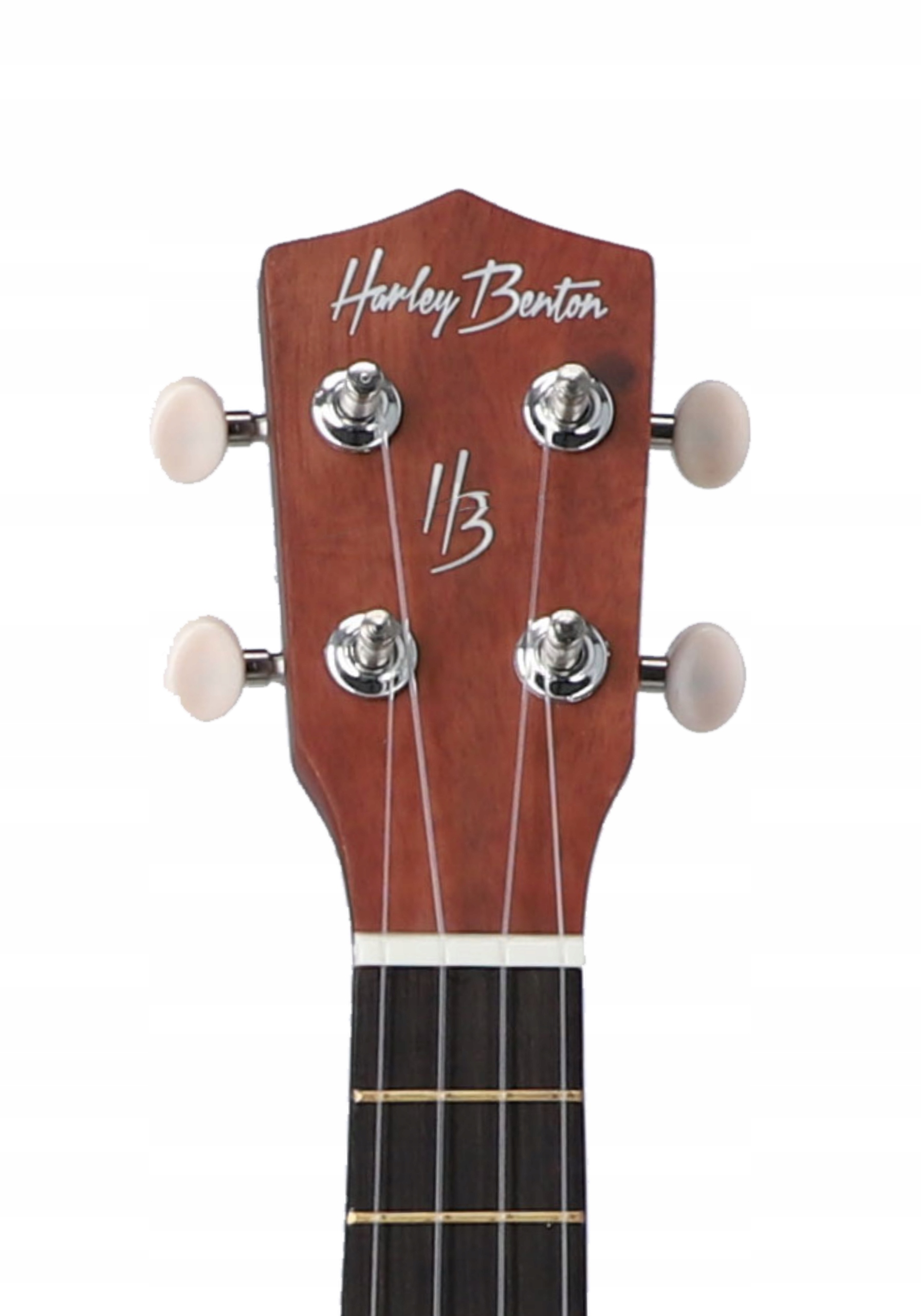 Ukulele sopranowe Harley Benton UK-11DW Tuner Struny Kostki Zestaw Brązowe Marka Harley benton