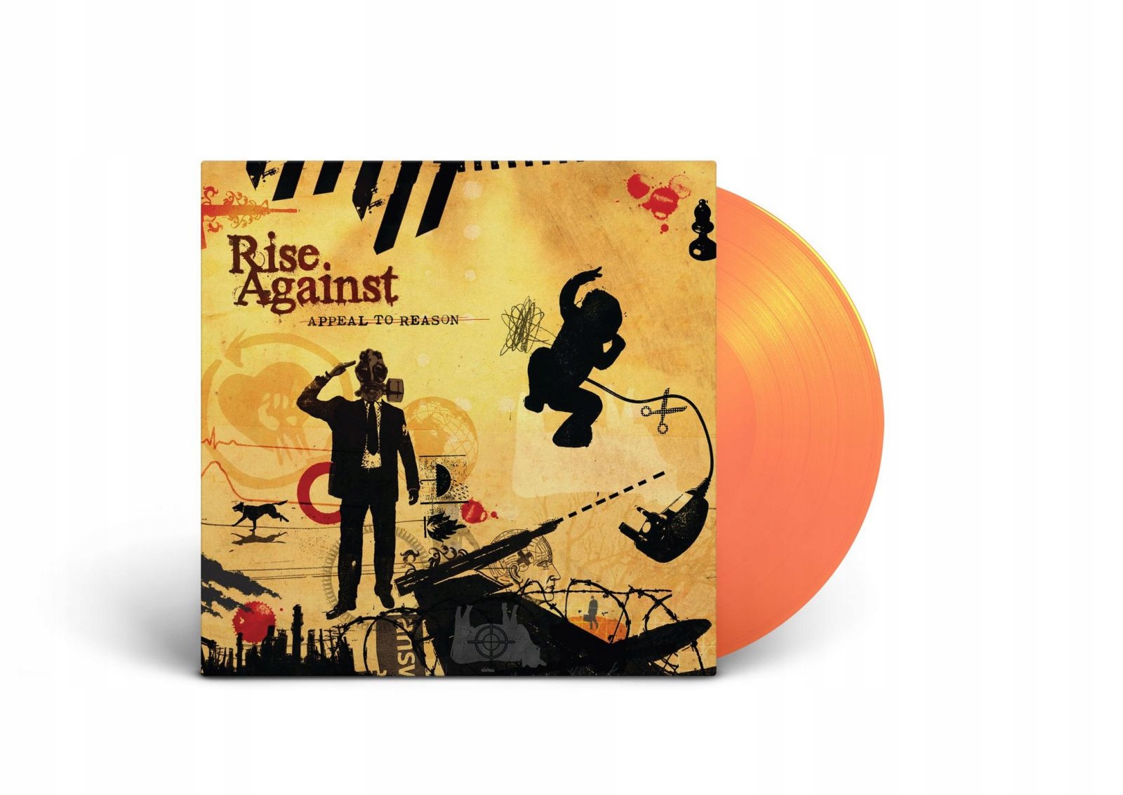 Rise Against Appeal To Reason Lp Orange Folia Limited Edition