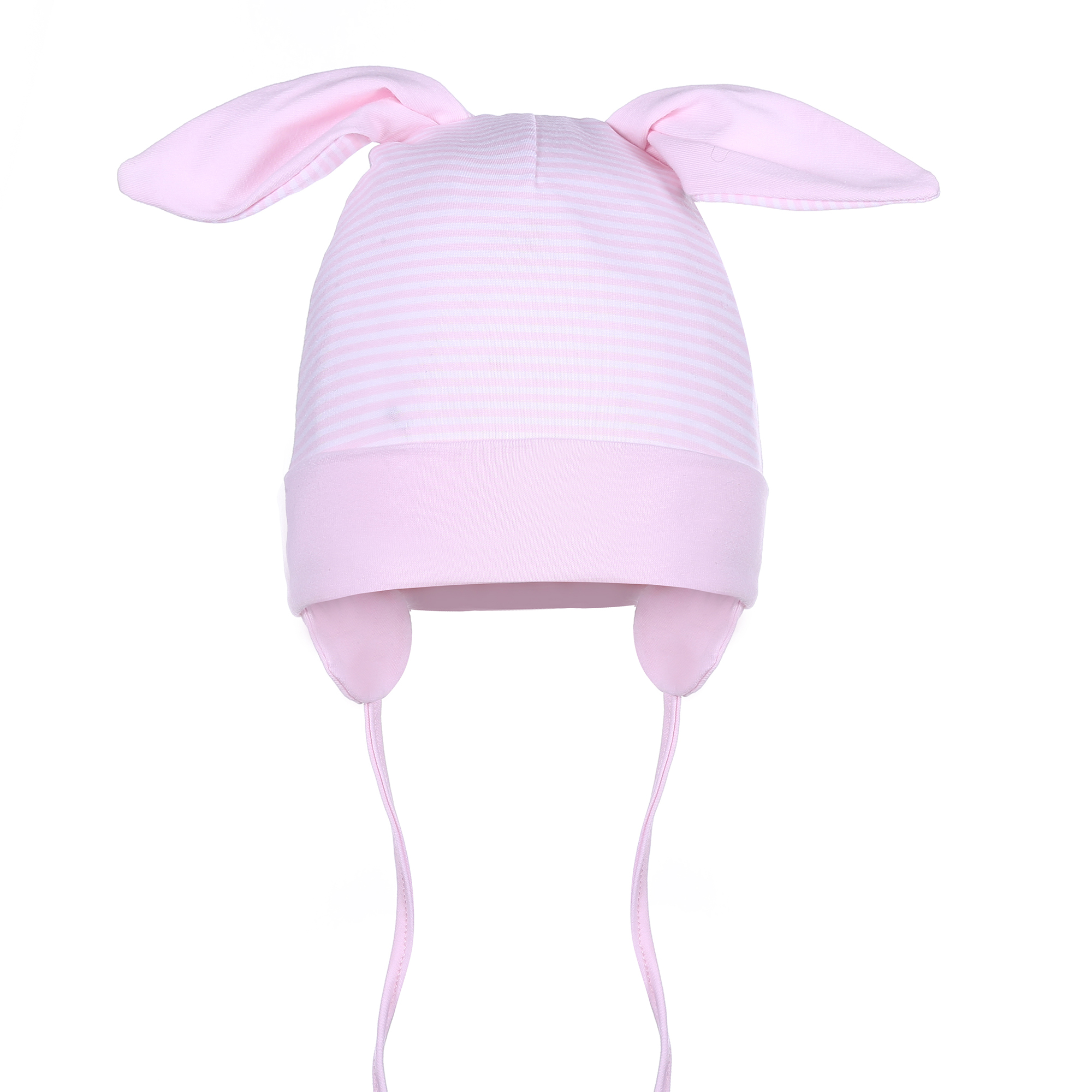 

Czapka Dziecięca Wywijana Wiązana Z Uszami R.40