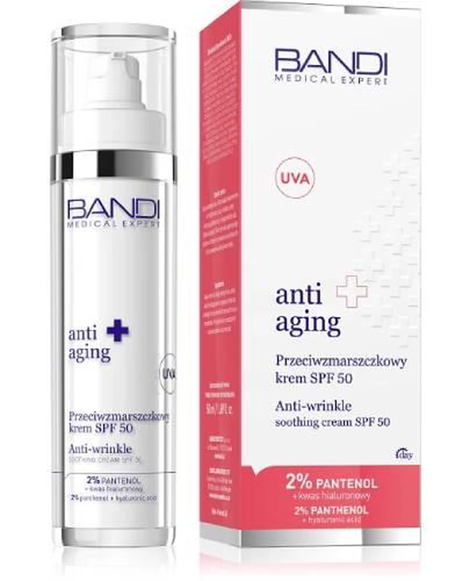 Anti-Aging Przeciwzmarszczkowy Krem SPF50