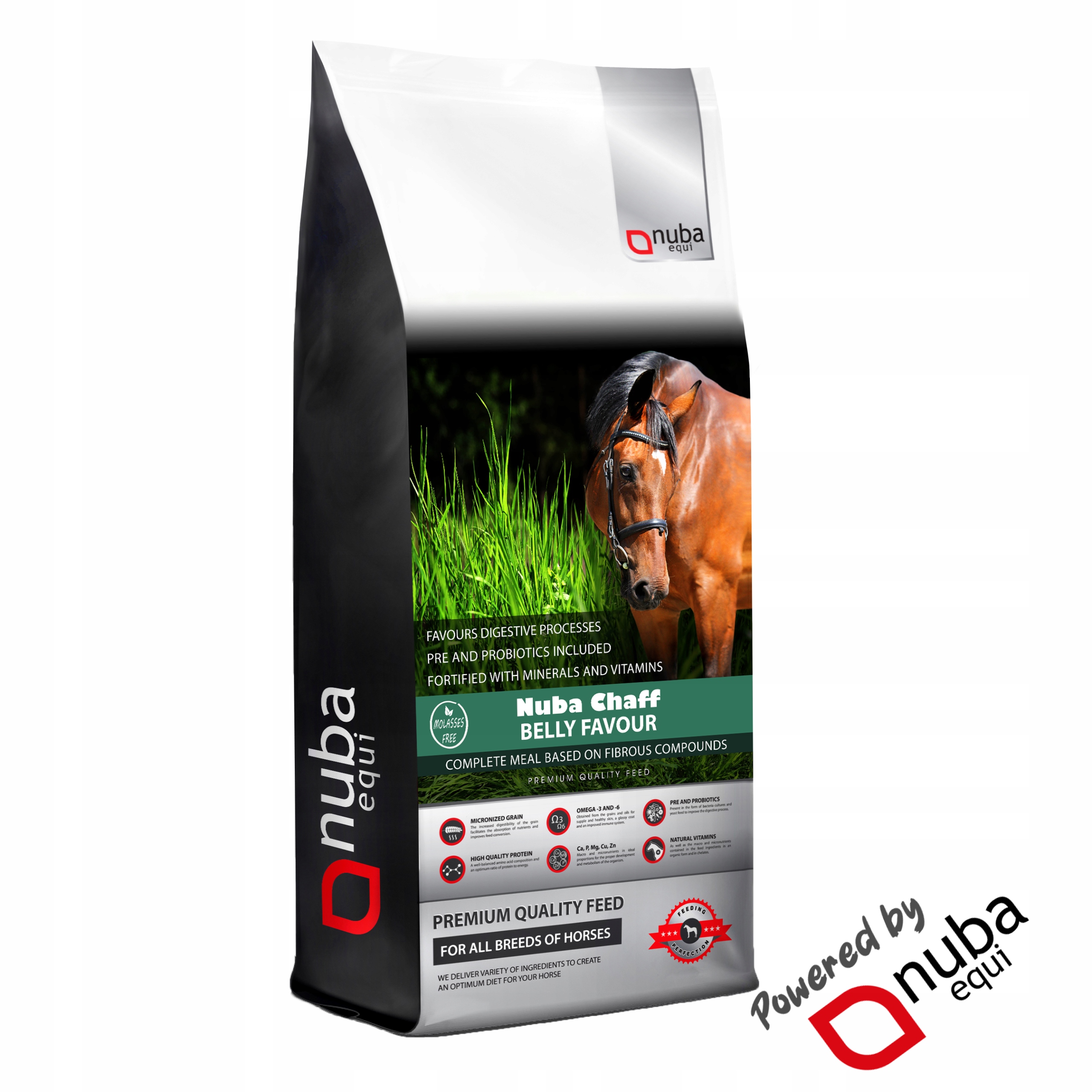 Nuba Belly Favour Chaff sieczka wspomagająca procesy trawienne 15kg