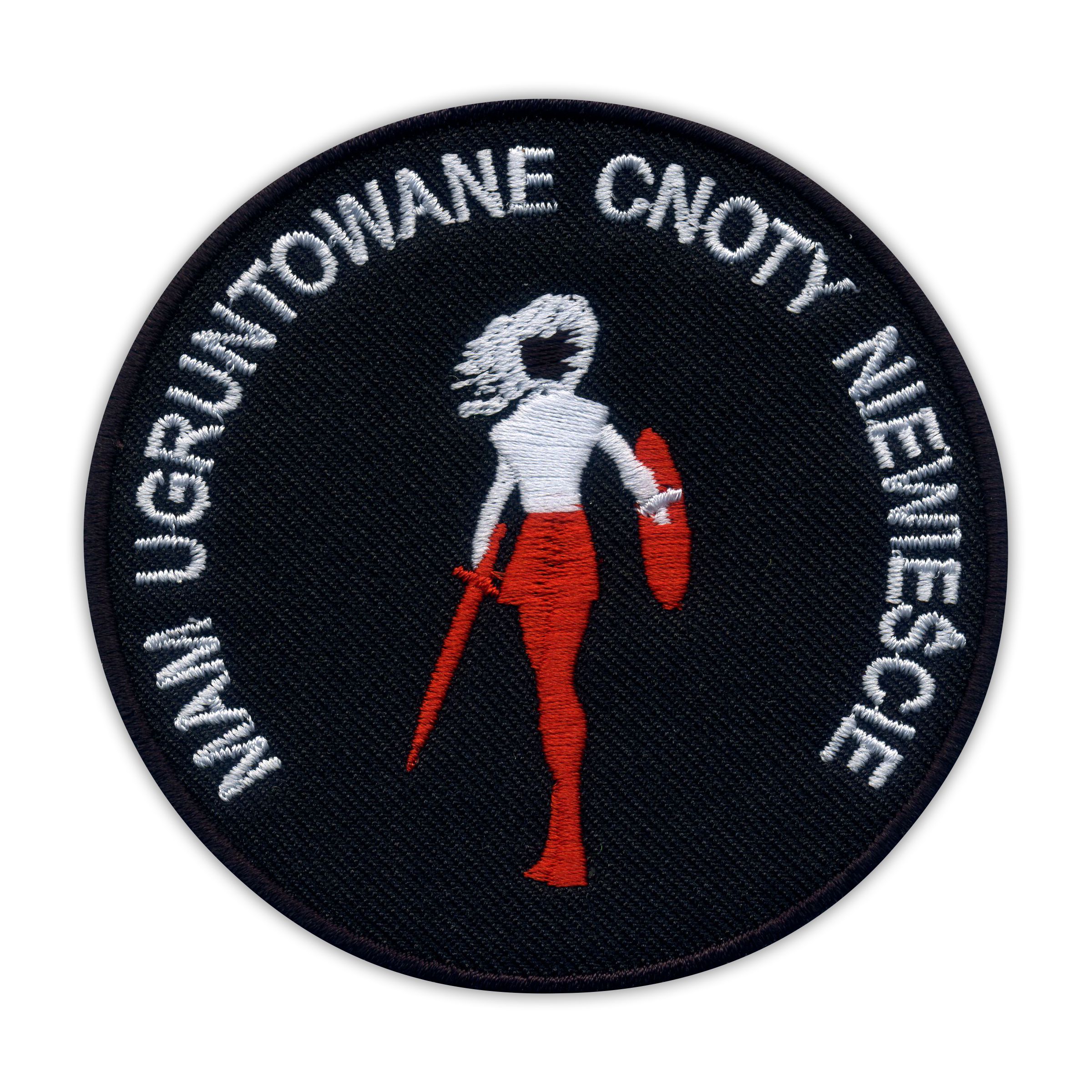 

Naszywka Cnoty Niewieście - wojowniczka Haft