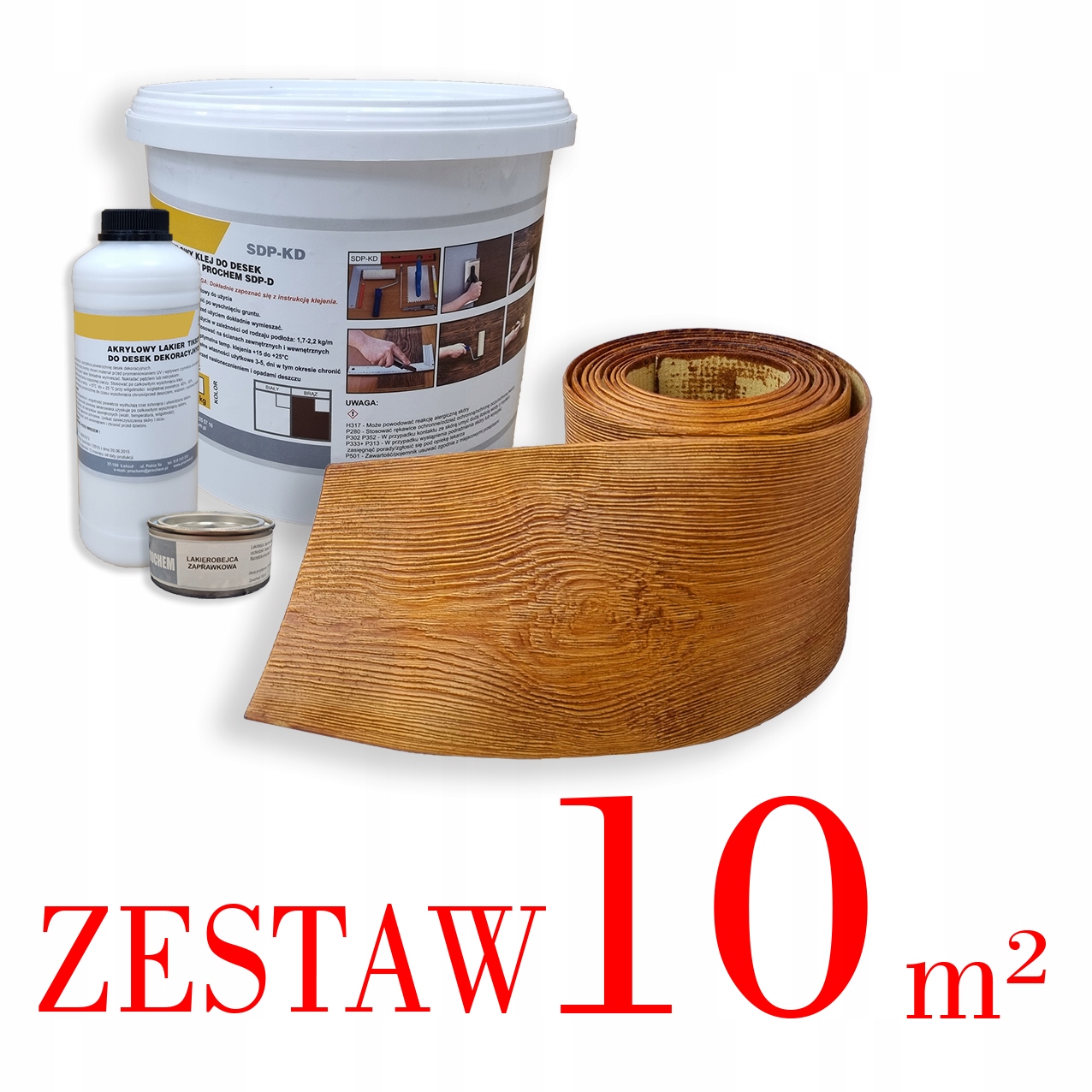

Deska dekoracyjna elewacyjna Pełny System 10m2