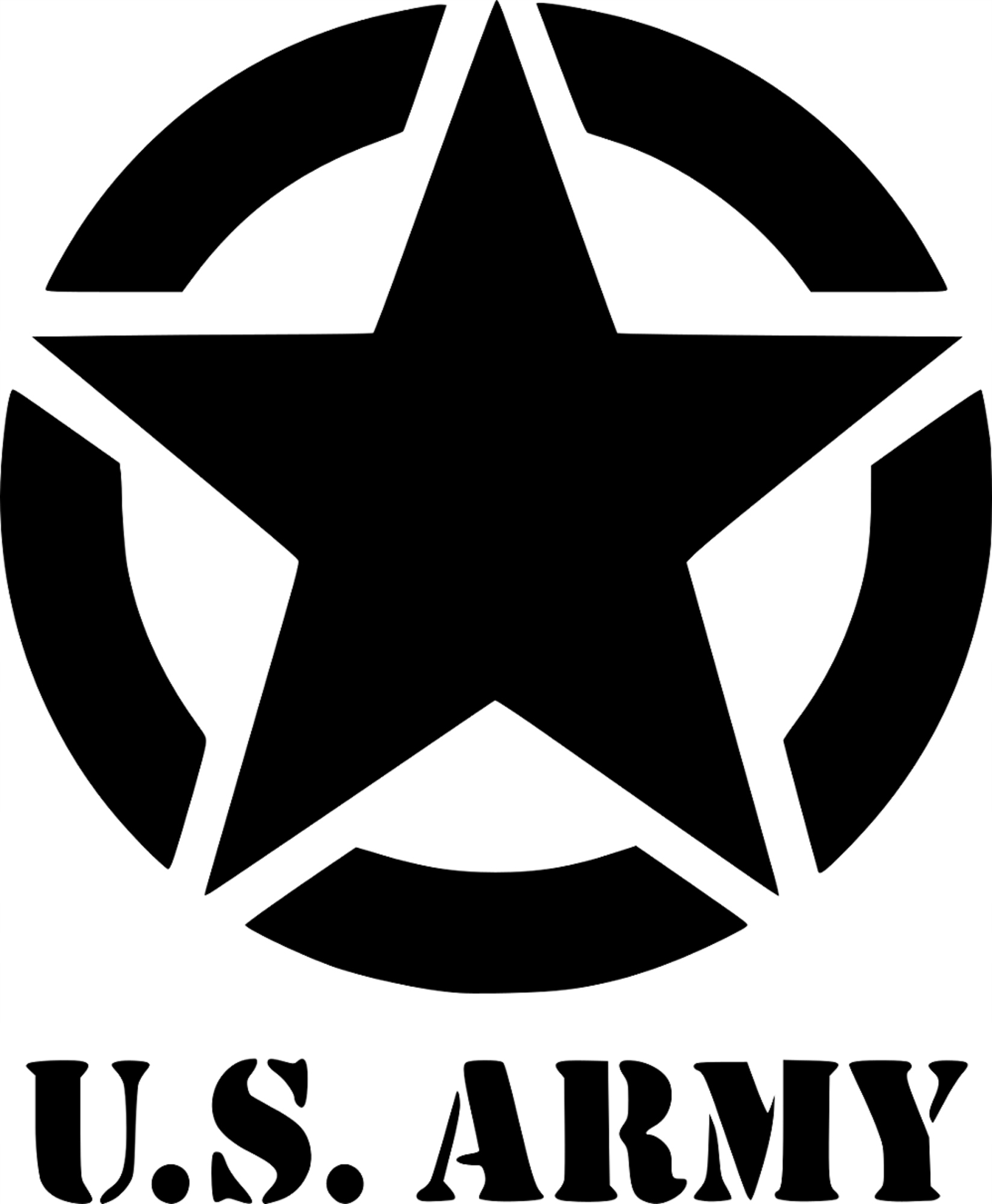 

Naklejka na samochód U.s. Army, wlepa 15cm