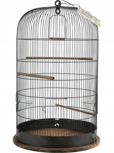 Levně Zolux Retro Marthe klec pro ptáky tmavě hnědá