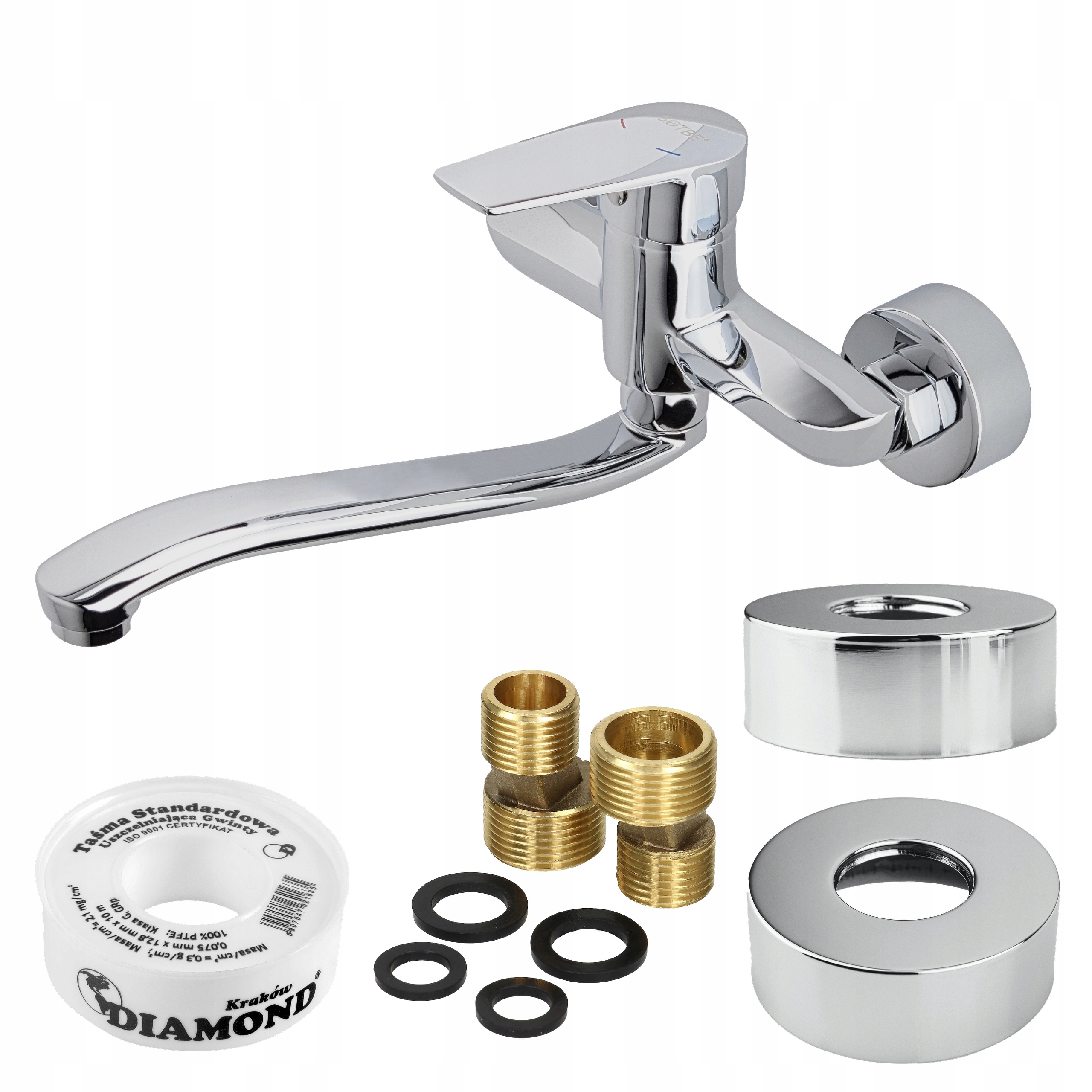 Baterie na stěnu pro umyvadlo Umyvadlová baterie Gaula GAU-SKW-20-20223848