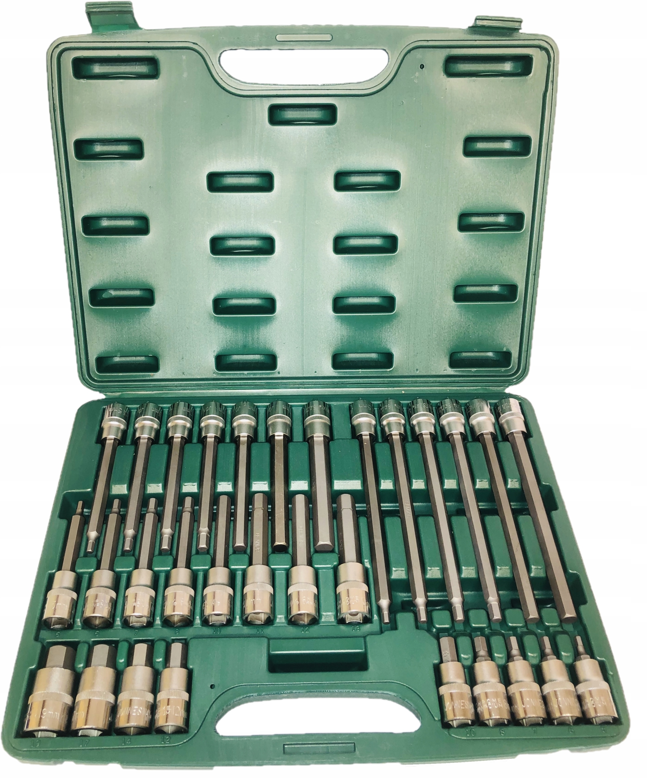 Jonnesway Zestaw nasadek Ampule Torx Spline Ribe EAN (GTIN) 4719152199987