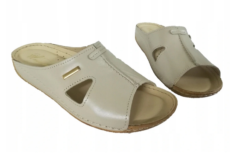 

63 Uniwersał obszywane klapki - skóra naturalna