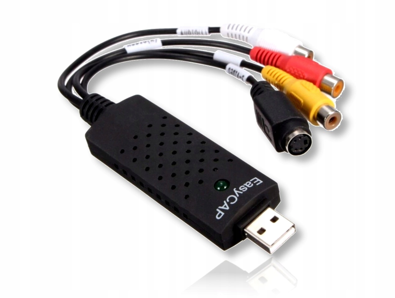 Zgrywanie kaset VHS grabber CVBS SVideo USB stream