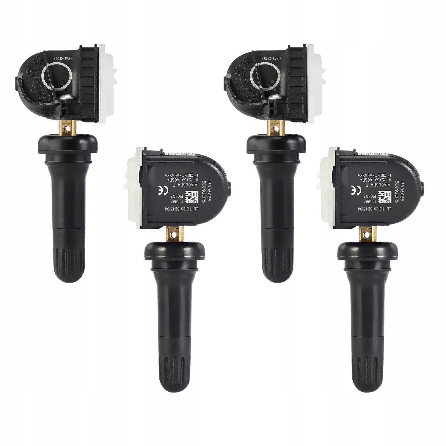 4X Snímač Tlaku Pneumatik Kol Tpms Opel Adam Astra J K Corsa D E Insignia A