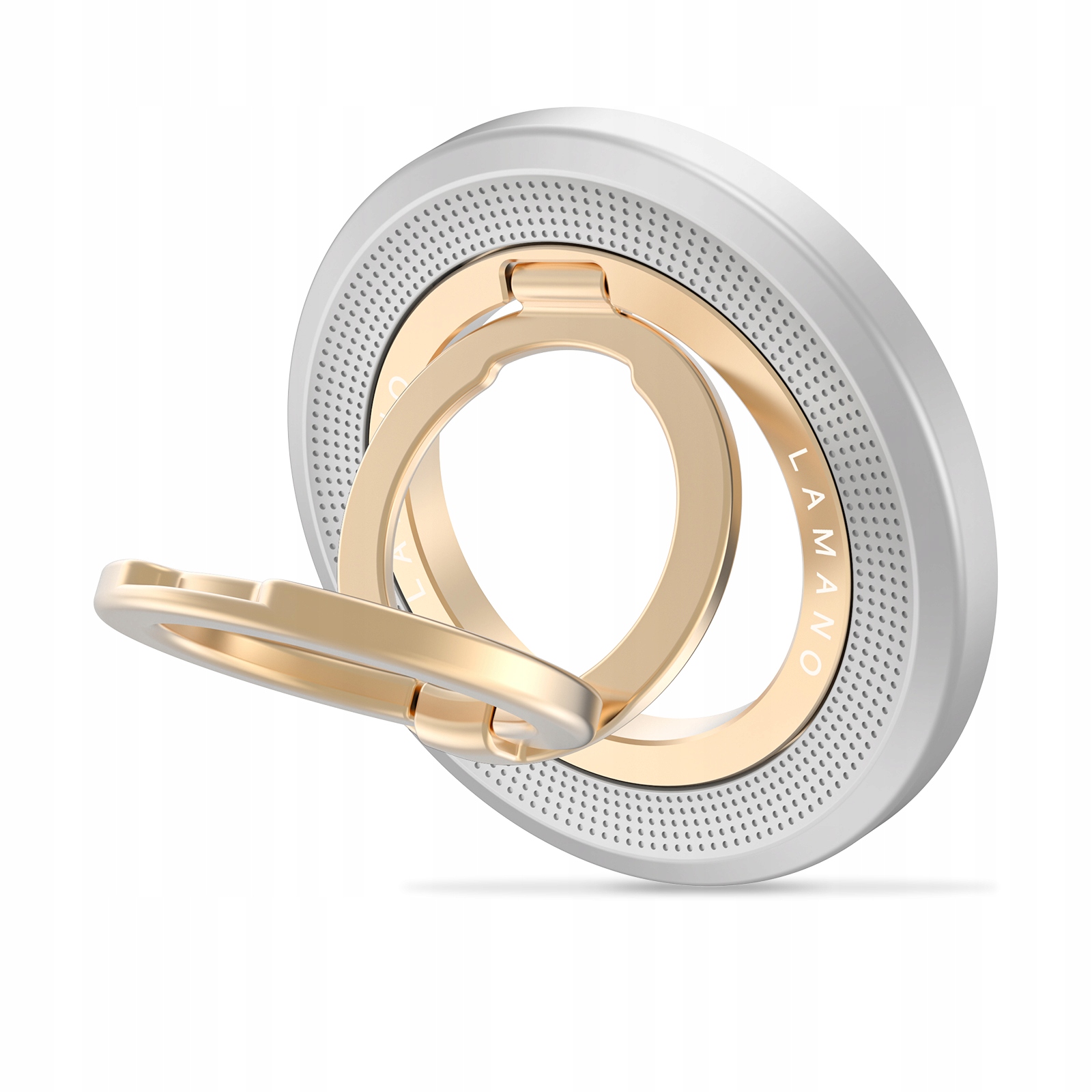 Tech- Protect MMR700 Lamano Magnetic MagSafe Phone Ring Titanium/ Gold