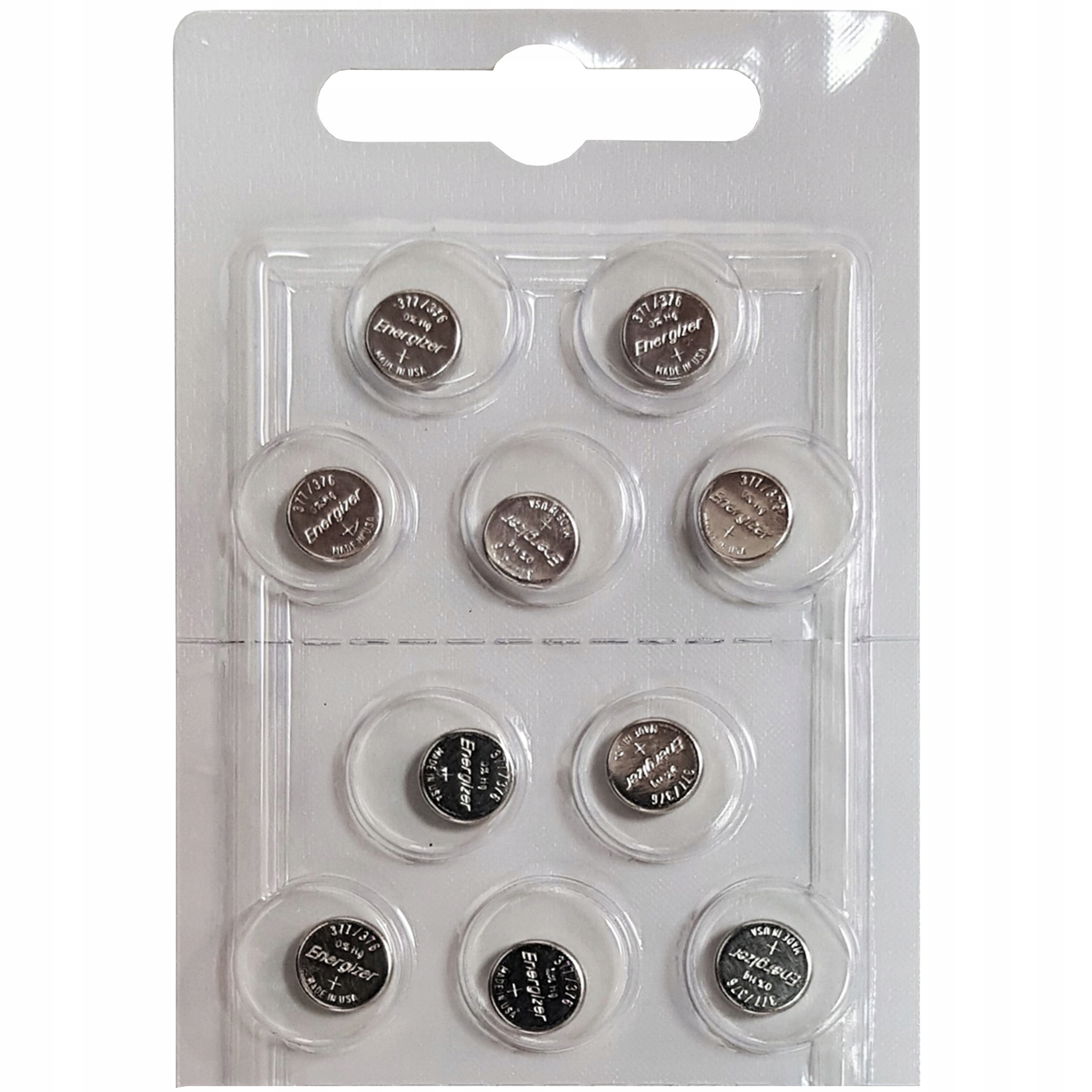 

10x Bateria Energizer SR66 SR626SW 377 376 1,55V