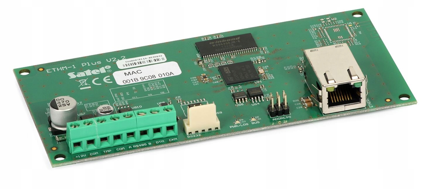 MODUŁ ETHERNET ETHM-1 PLUS SATEL INTEGRA VERSA TCP