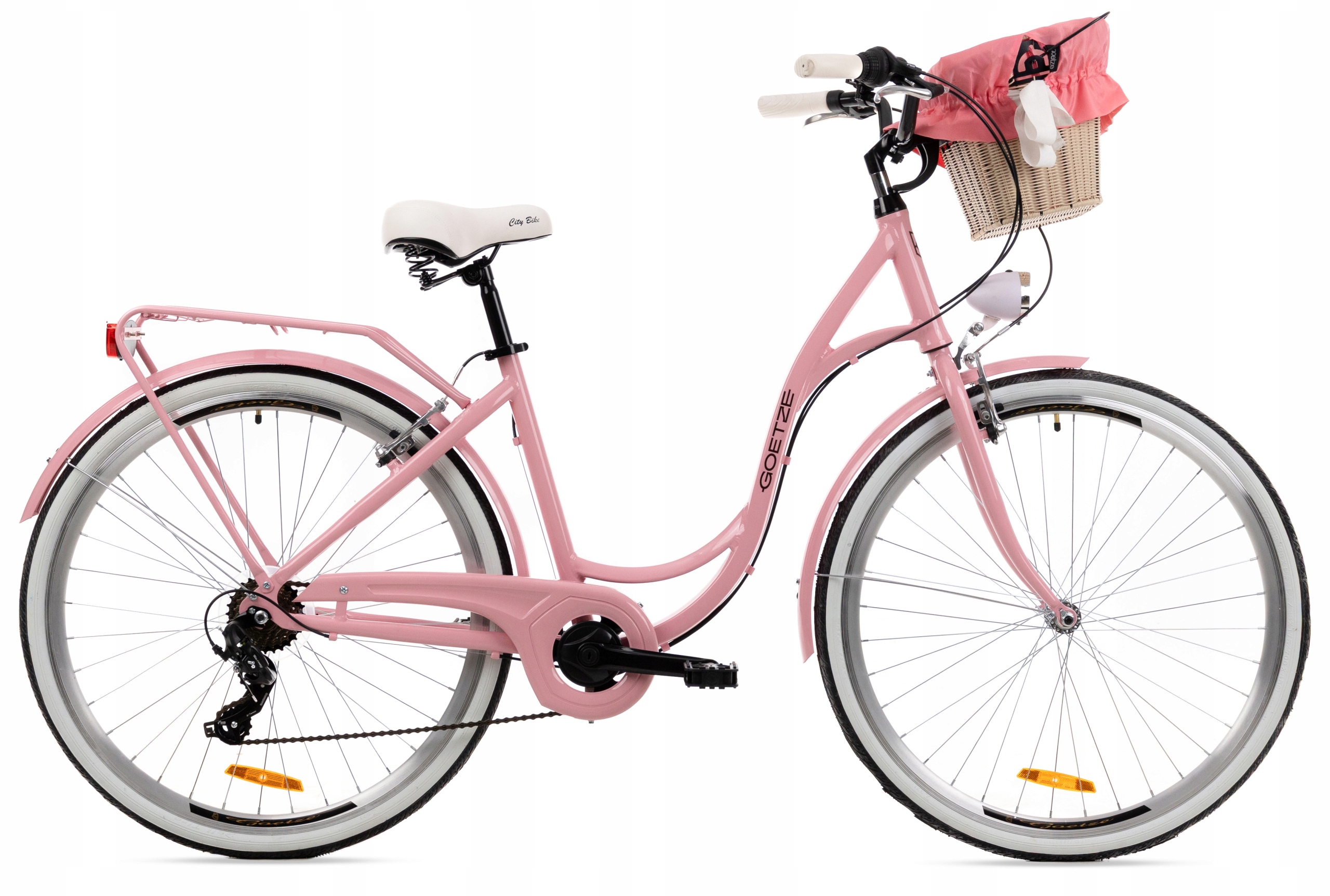 Rower miejski Goetze Mood Nl 28 Alu damski biegi kosz