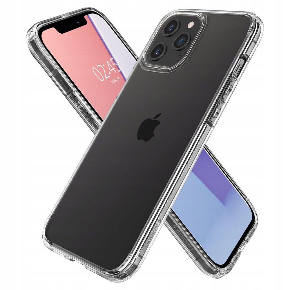 ETUI DO IPHONE 12 / 12 PRO SPIGEN ULTRA HYBRID PRZEZROCZYSTY Typ plecki