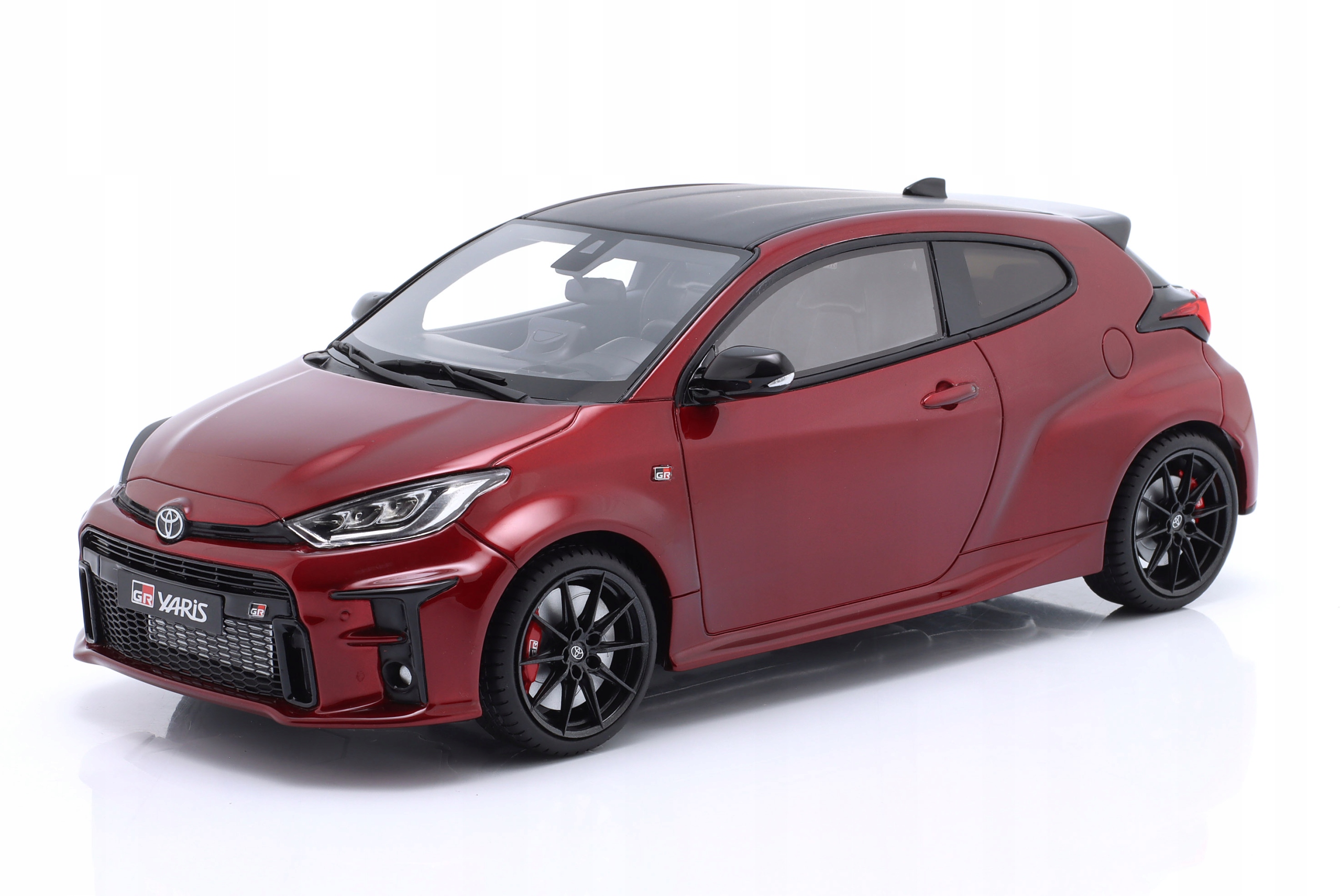 Toyota Yaris Gr Four 2021 Emotional Dark Red Otto Mobile 1:18 1/18 OT1003