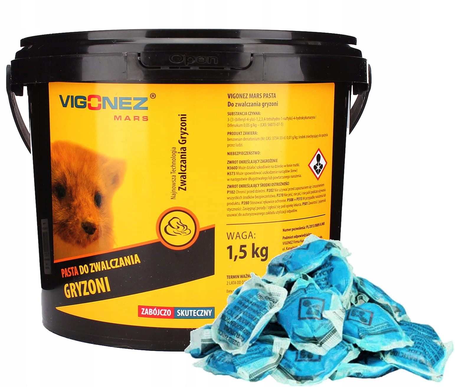 

Trutka Na Kuny Szczury Pasta 1,5KG Mocna Skuteczna
