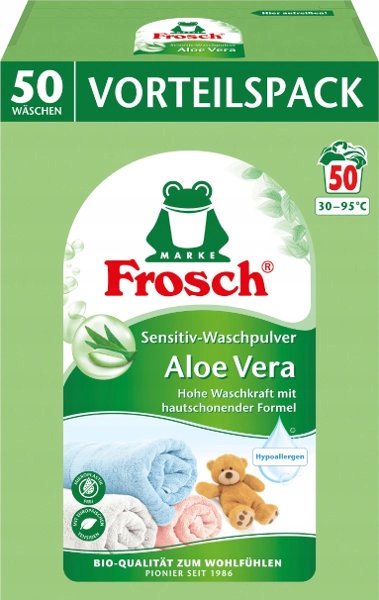 

Frosch Delikatny Proszek do Prania z Aloesem 3,3kg