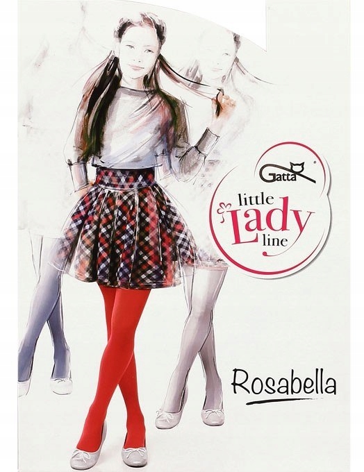 

Rajstopy mikrofibra Gatta Rosabella 152-158 red