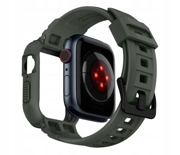 Pasek Spigen Rugged Armor Pro do Apple Watch military green