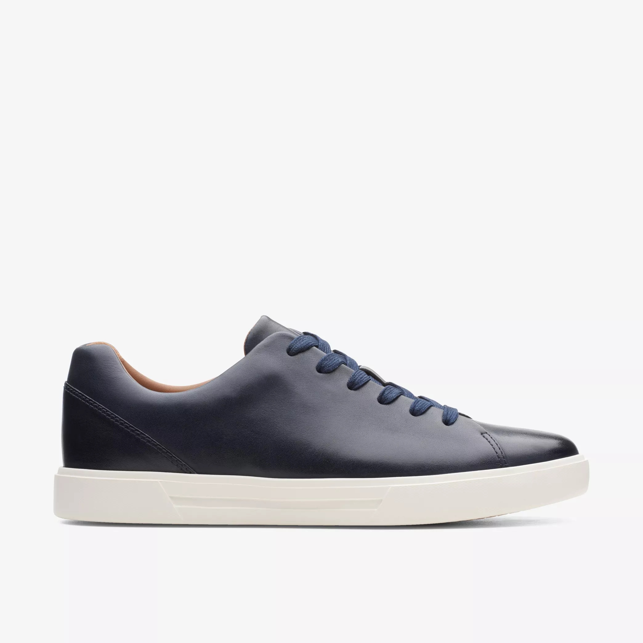 Pánské kožené tenisky Clarks Un Costa Lace Lace tmavě modré 41.5