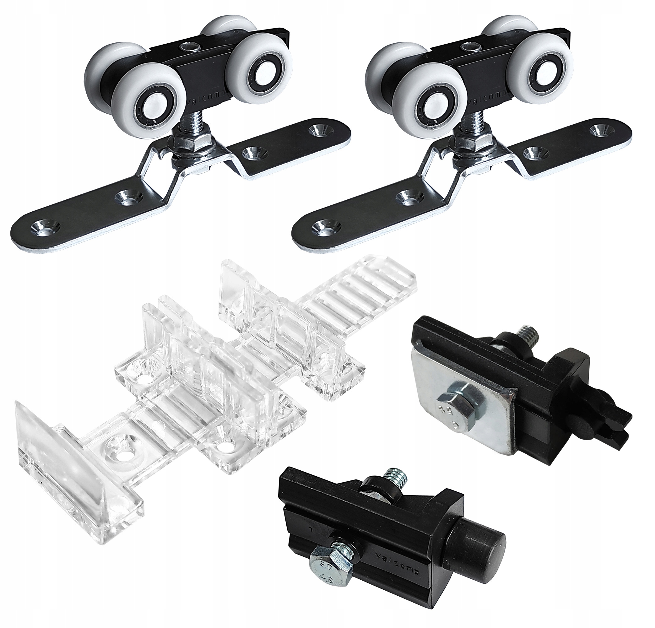 Přechodové posuvné dveře Herkules 120 kg komplet