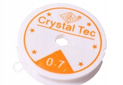 Gumka Żyłka Silikonowa Rozciągliwa 0.7mm ~5m