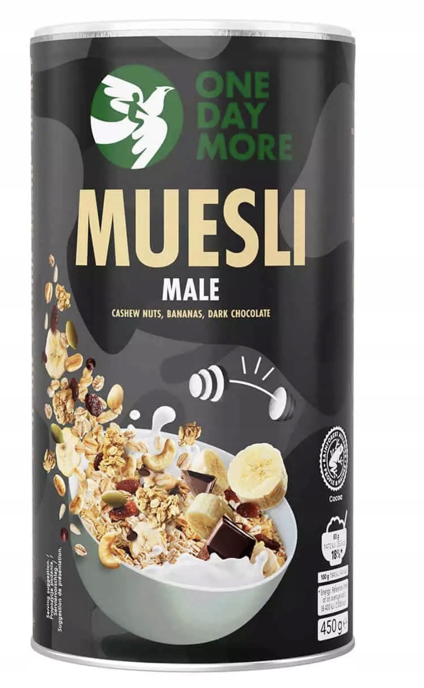One Day More Musli Męskie 450g - TUBA