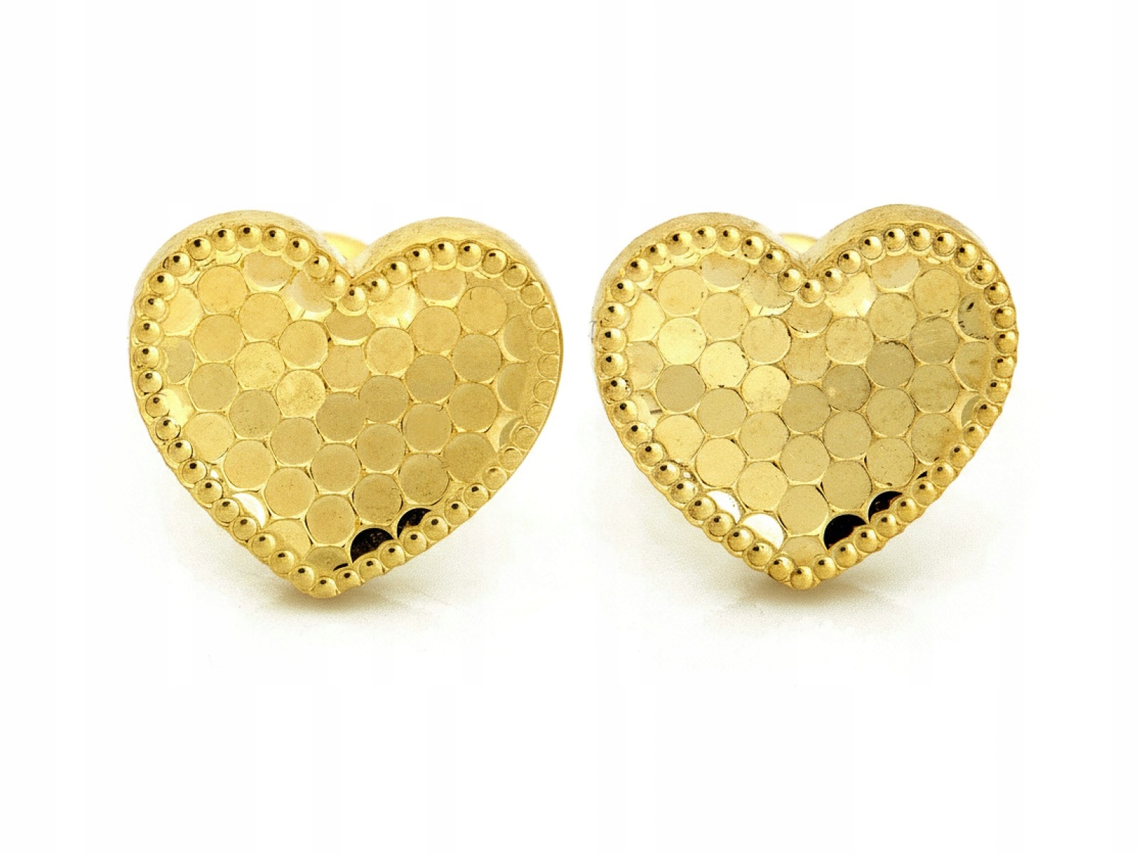 Dámské zlaté náušnice 585 zlato 14k elegantní