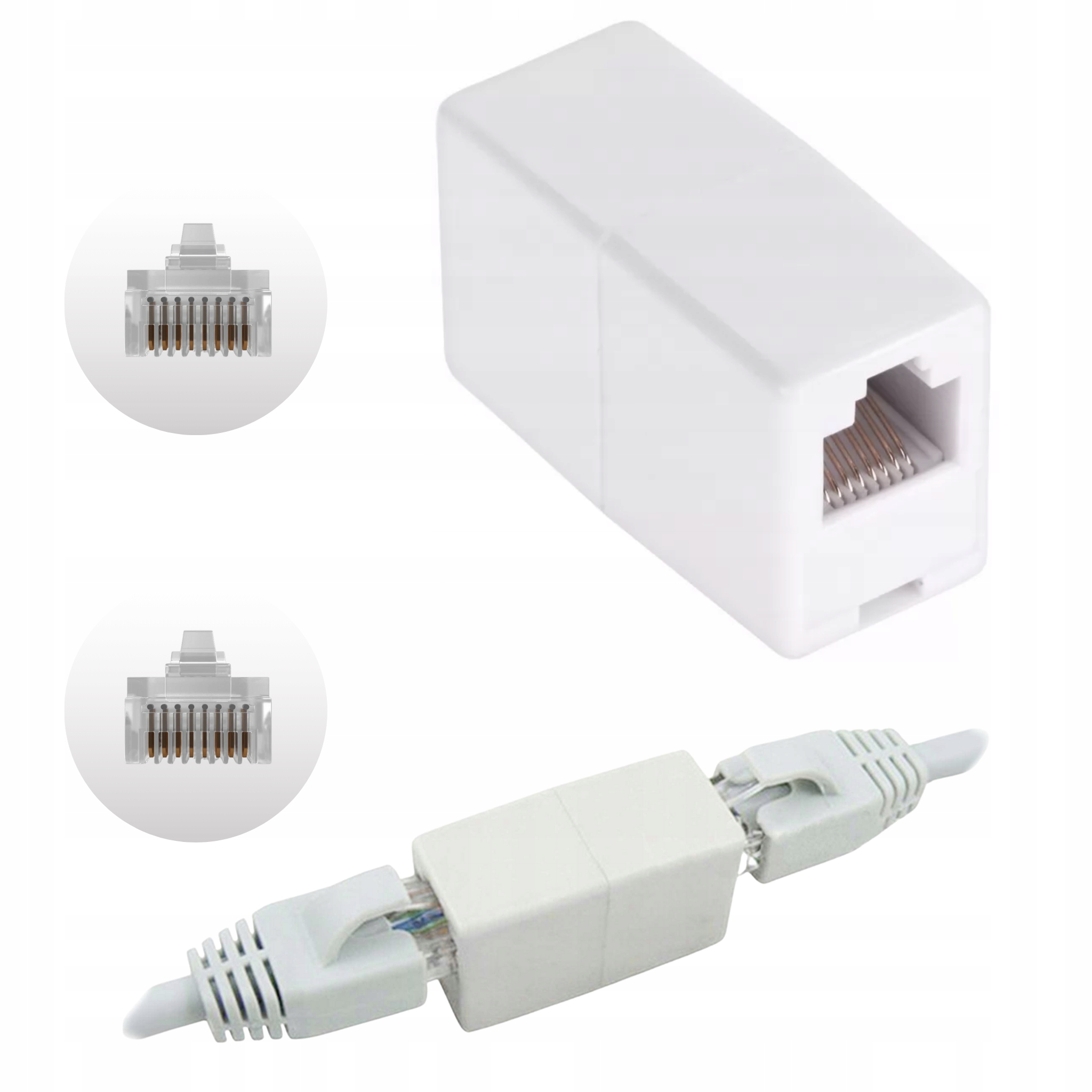 Łącznik RJ45 Lechpol TEL0021-2