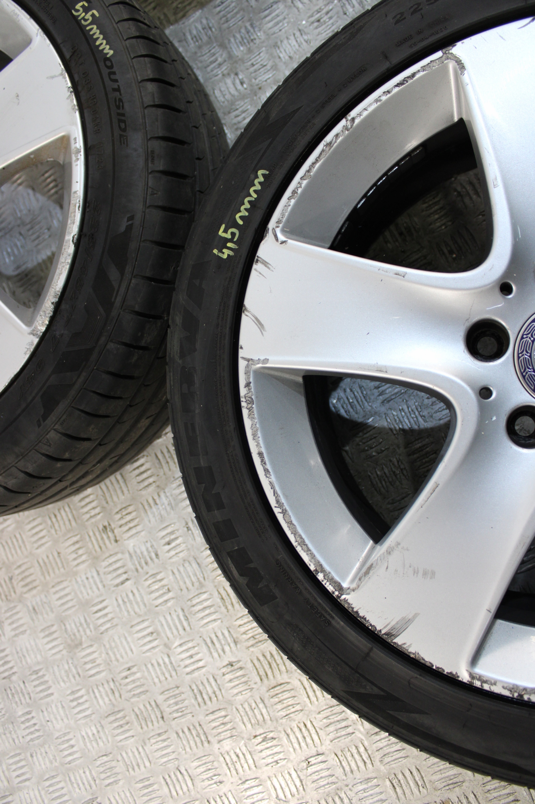 wheels discs disc MERCEDES B-class W246 LIFT 225/45 R17