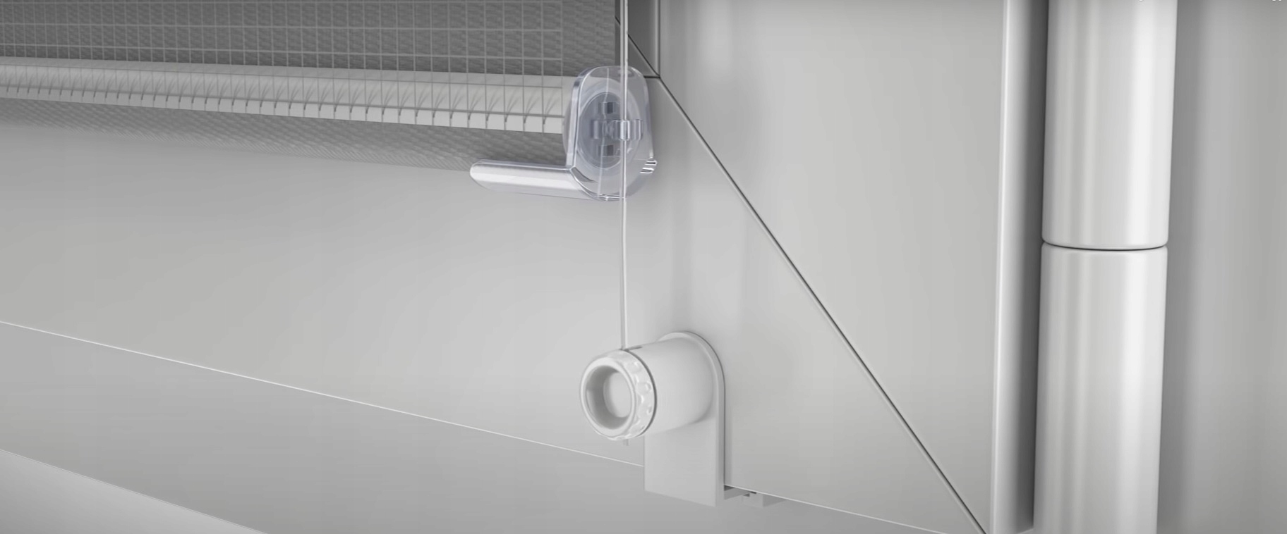 Zaślepka + igiełka rurki obciążającej rolety 2szt Marka Negros