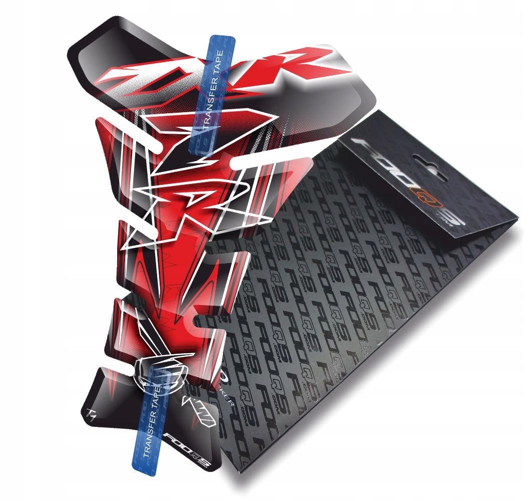 Tank-pad od firmy Fooqs pro Kawasaki ZX-7-R Červený