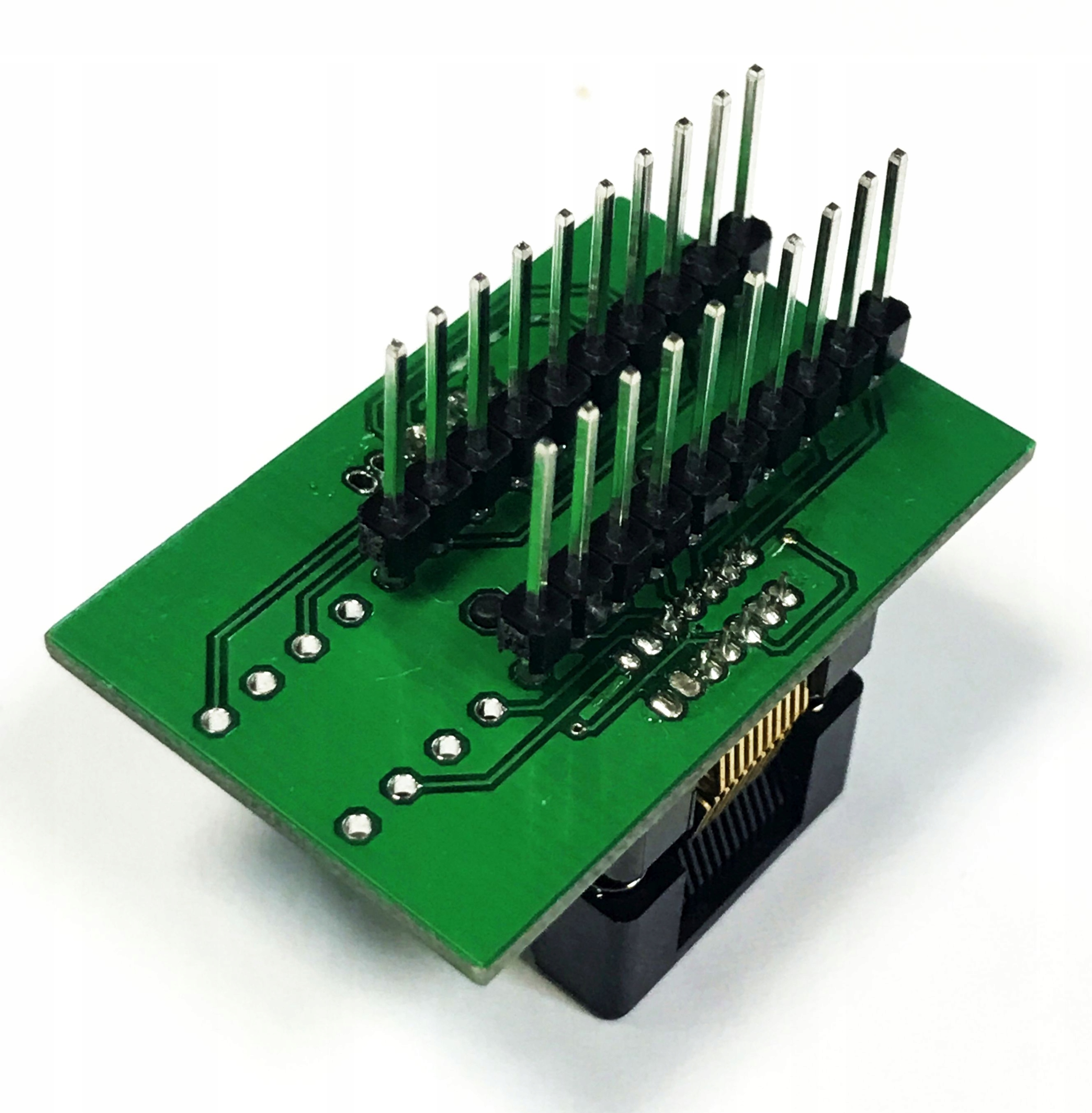 Adapter SSOP20 (R=0,65mm/ W=200mils)-PDIP20 ZIF Kod producenta 4228