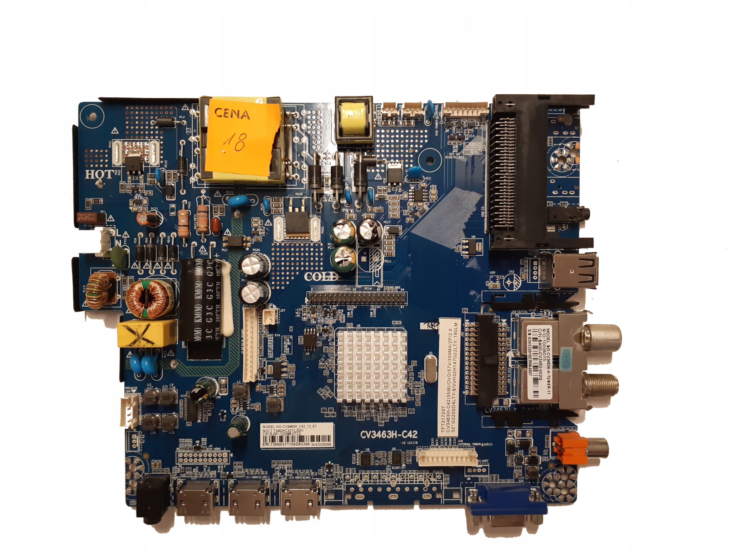 MAIN CV3463H-C42 JTC DVB-PM13209HCATS NR18
