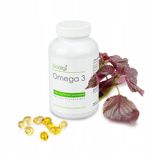 

Preparat Bioalgi Omega 3 240 kapsułek