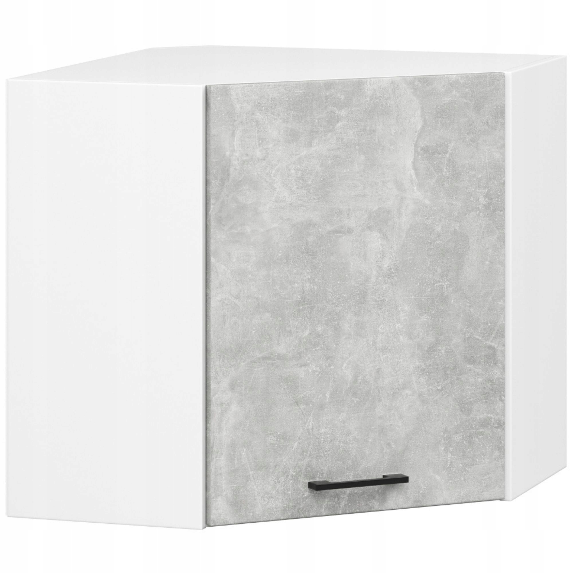 Skriňa Oliwia W60/60N H580 Biela Beton Akd