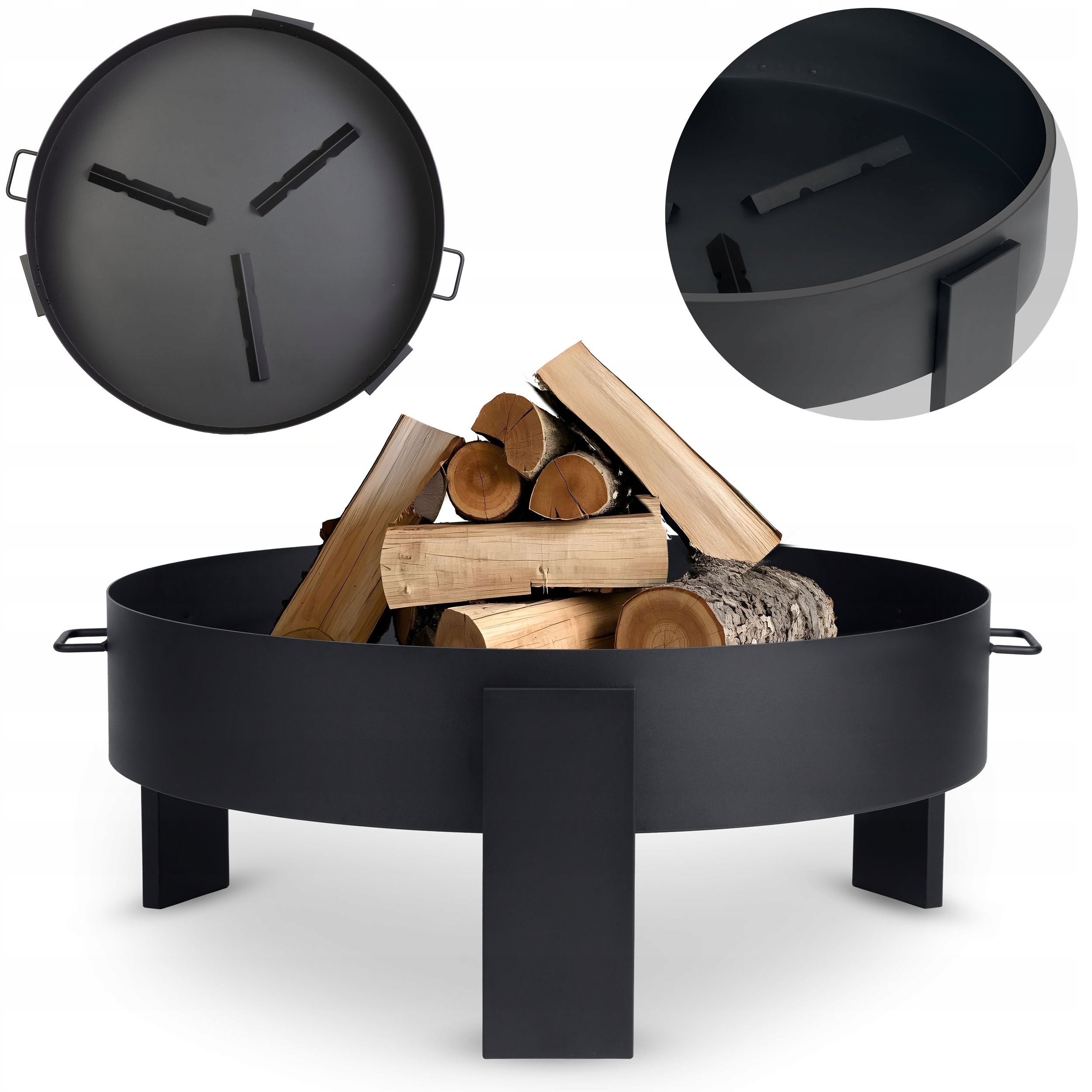 Záhradné ohnisko 80 cm Berdsen BD-883