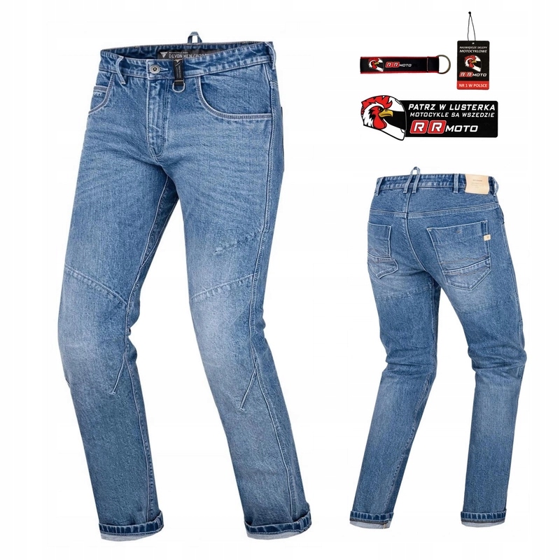 Džíny Shima Devon Men Blue modré Bonus