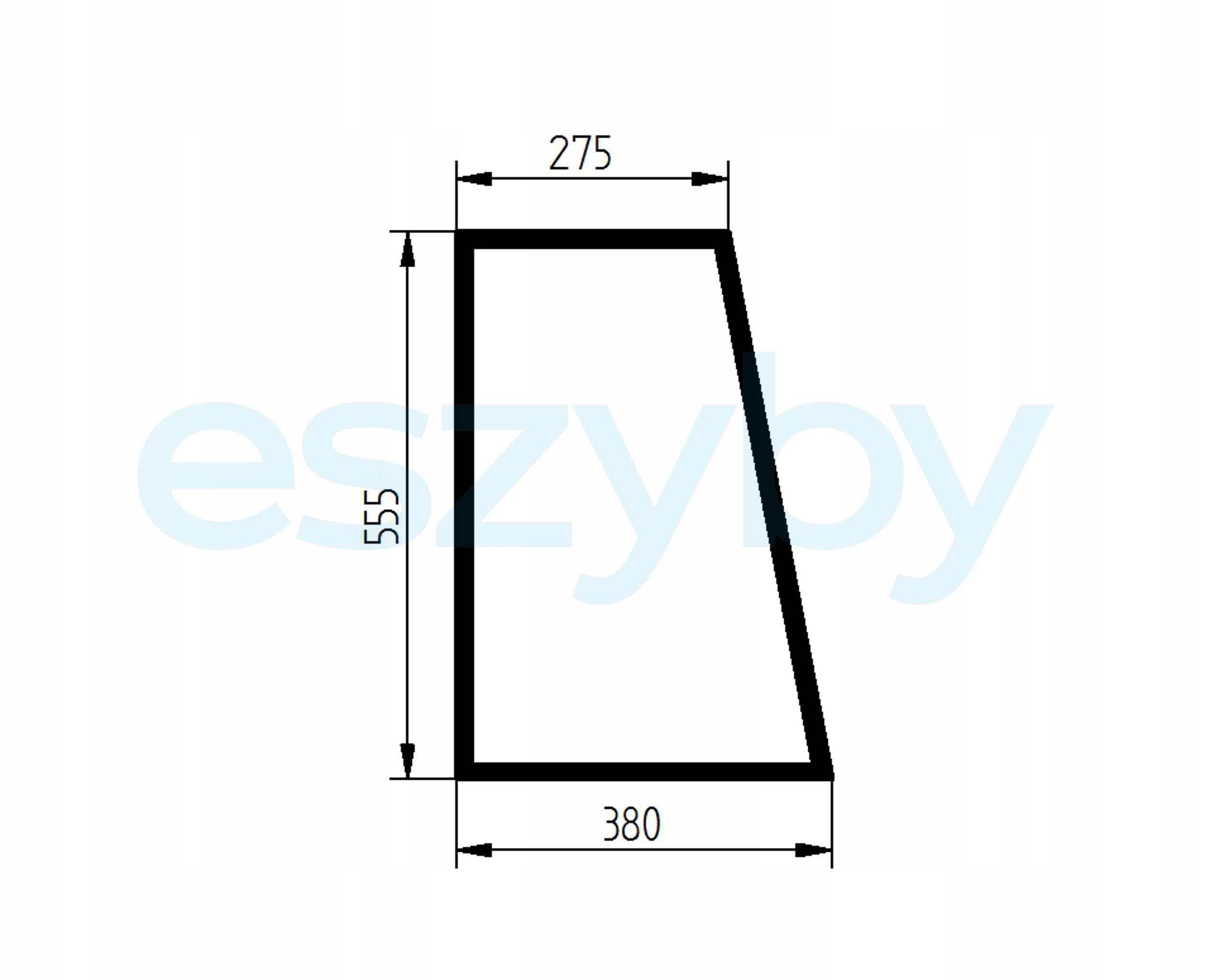 sklo nabíječka Deutz-Fahr Agrovector, Jlg boční