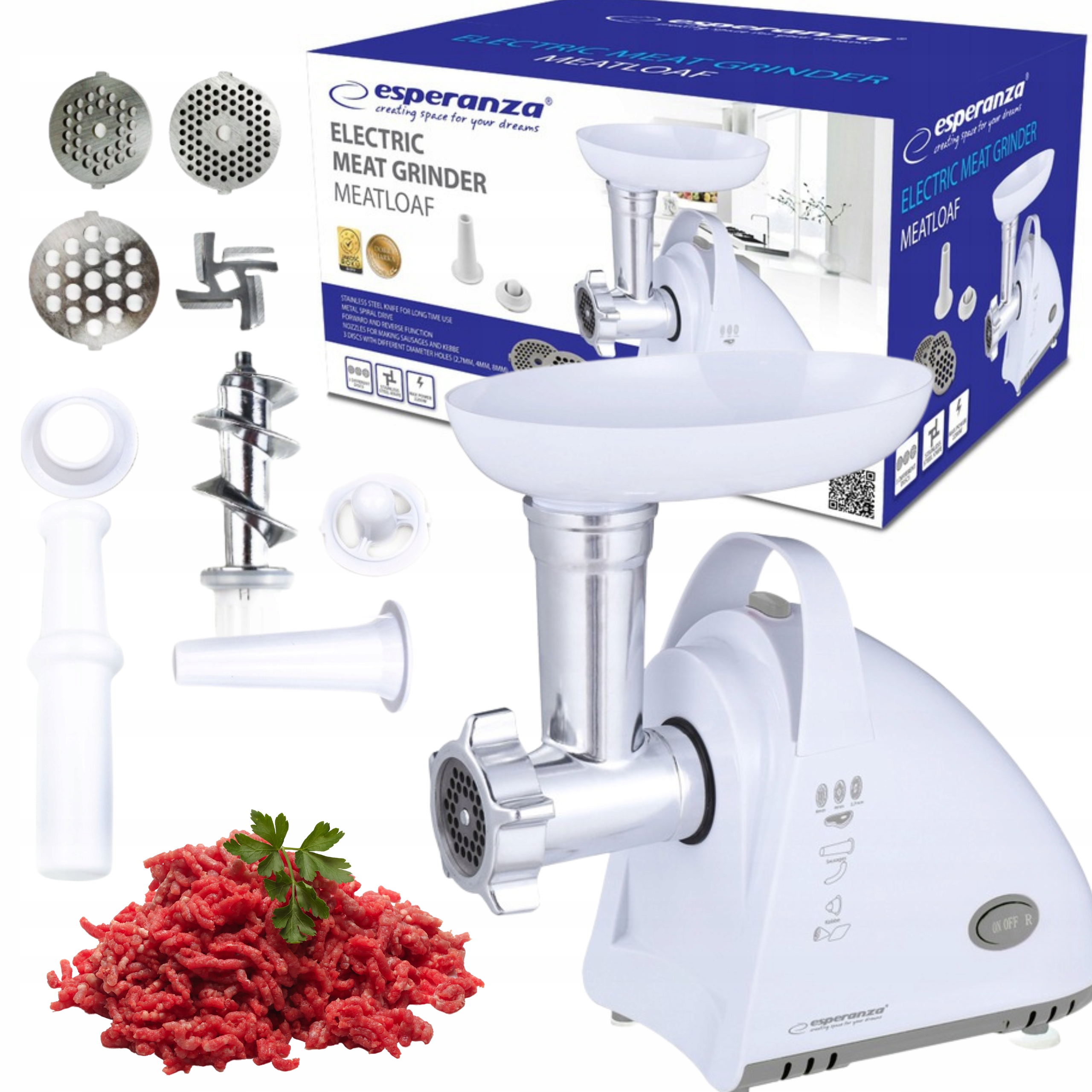 

Maszynka Do Mielenia Mięsa Elektryczna Mocna 3SITA