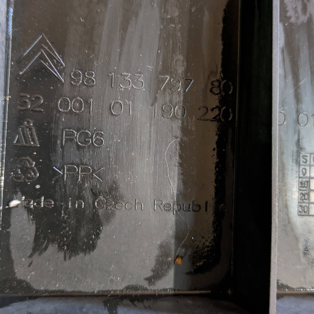 Blende Abdeckung unter Frontstoßstange CITROEN C3 III 16