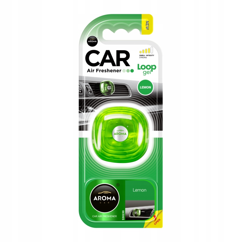

Zapach Samochodowy Aroma Car Loop 9G Lemon Żelowy