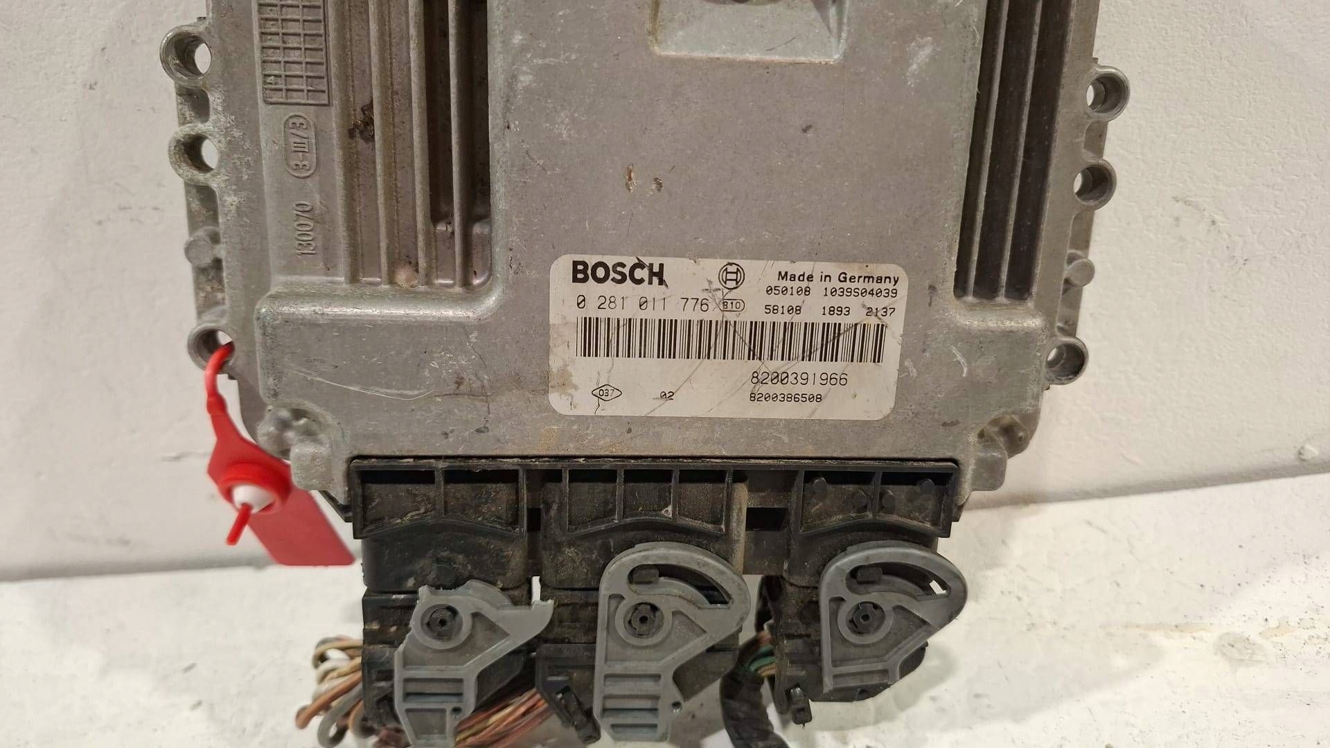 control unit of the engine computer 0281011776 Renault Megane Scenic II 1.9 DCI