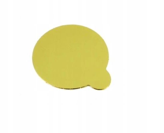 Monoporce banketky zlaté kulaté 7 cm 200 ks