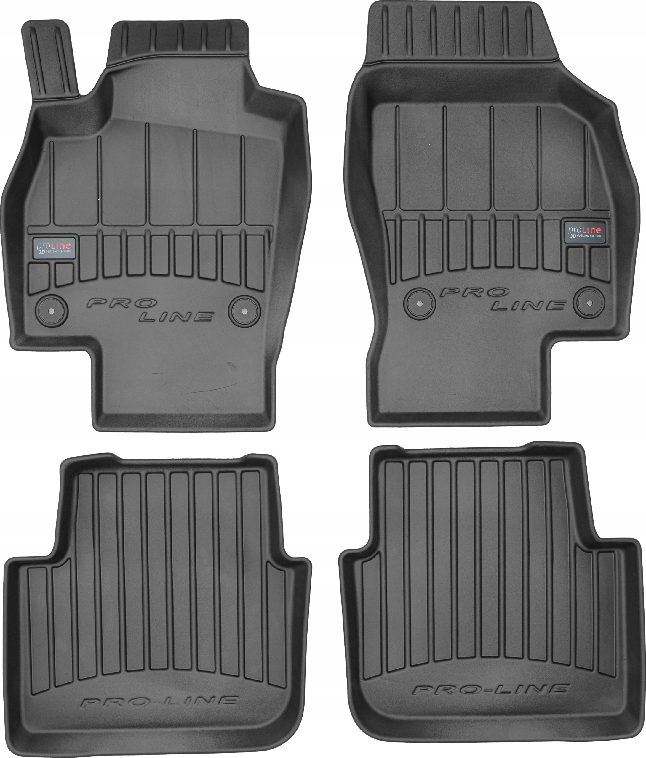 Koberce Frogum gumové 4 ks