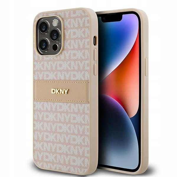 Etui Dkny do iPhone 14 Pro Max, Różowy